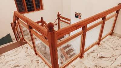 Staircase Designs by Carpenter jishad chammthatta, Thrissur | Kolo