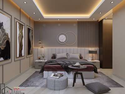 Furniture, Lighting, Storage, Bedroom Designs by Interior Designer Redbric villa, Delhi | Kolo