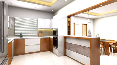 Lighting, Kitchen, Storage Designs by Carpenter hindi bala carpenter, Kannur | Kolo