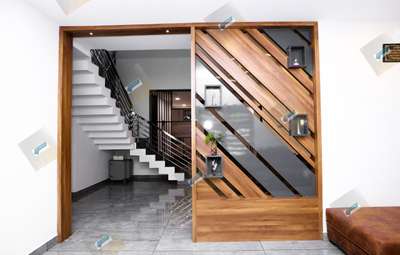 Staircase Designs by Interior Designer semeer kv, Malappuram | Kolo