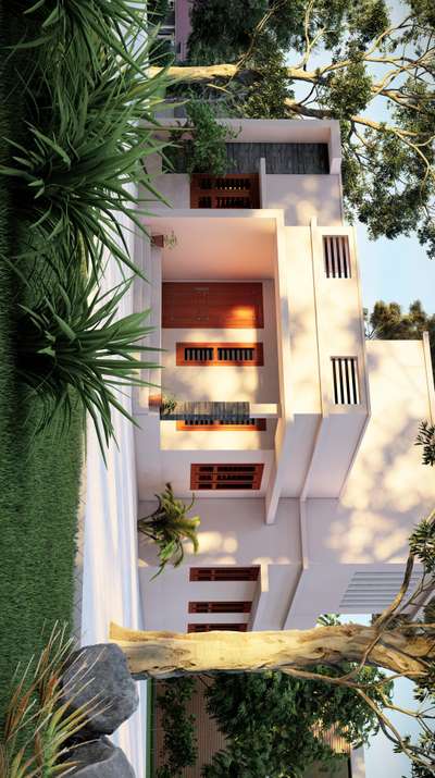 Exterior Designs by 3D & CAD Mithun Mohan, Kasaragod | Kolo