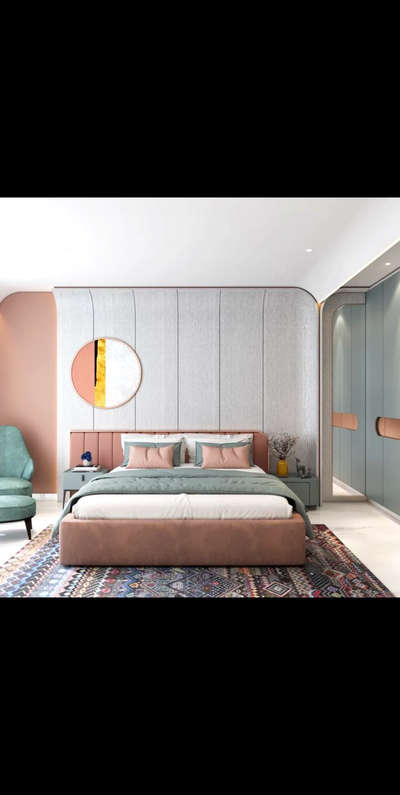 Furniture, Storage, Bedroom, Wall Designs by Interior Designer Pulkit Gaur, Ghaziabad | Kolo