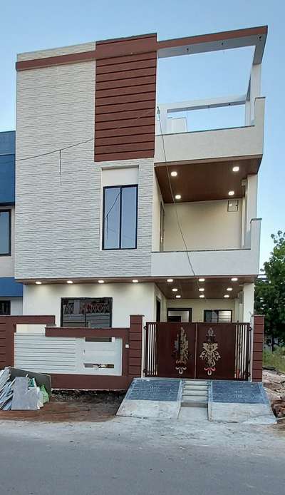 Exterior, Lighting Designs by Contractor iinjaz Design   Build, Bhopal | Kolo