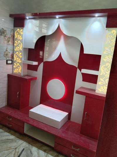 Prayer Room, Storage Designs by Building Supplies Rakesh Vishwakarma, Dewas | Kolo