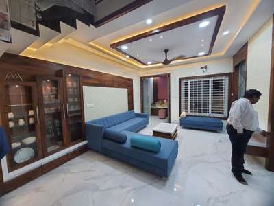 Ceiling, Furniture, Lighting, Living, Storage, Table Designs by Contractor kamlesh sharma, Indore | Kolo
