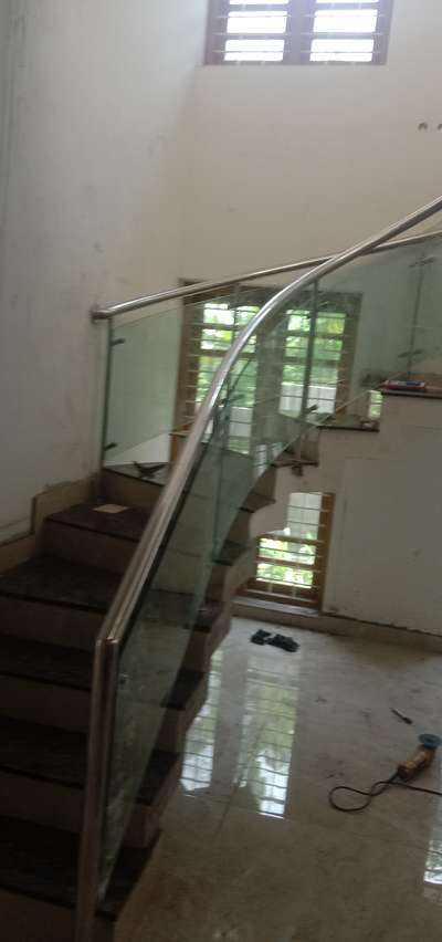 Staircase Designs by Fabrication & Welding Jayaraj Metalic, Thiruvananthapuram | Kolo