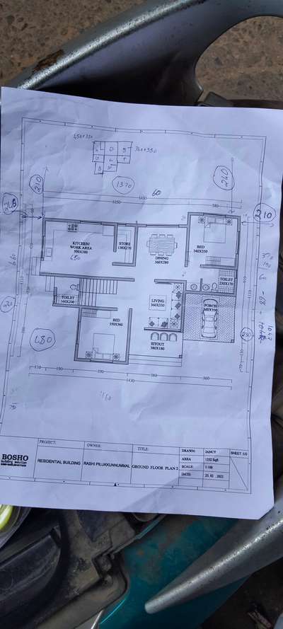 Plans Designs by Civil Engineer shahir chembayil  , Kozhikode | Kolo