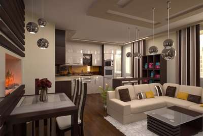 Lighting, Living, Furniture, Table, Dining Designs by Architect Ar anulashin , Malappuram | Kolo