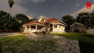 Exterior Designs by Architect ONE 1 ARCHITECTS, Kottayam | Kolo
