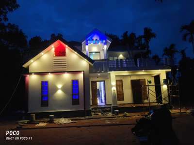 Exterior, Lighting Designs by Electric Works Tibin Tuttu, Wayanad | Kolo