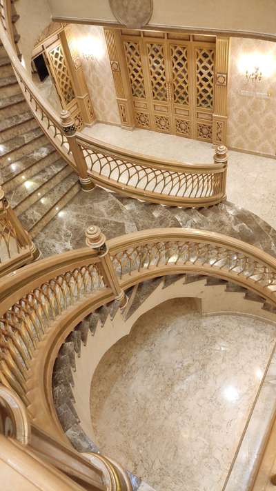 Staircase Designs by Carpenter Vijesh Palakkad, Palakkad | Kolo