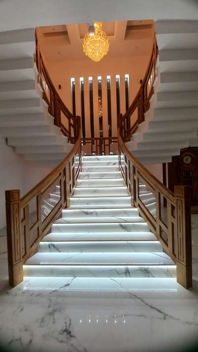 Staircase Designs by Carpenter ajeesh kvy, Palakkad | Kolo