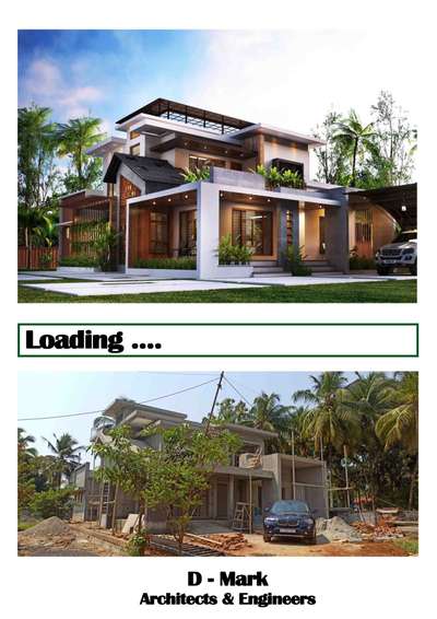 Exterior Designs by Civil Engineer Pranav V S, Thrissur | Kolo