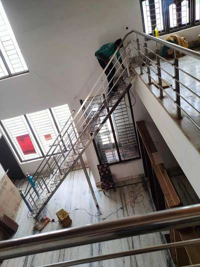 Staircase, Window Designs by Fabrication & Welding Mo Danish Saifi, Thiruvananthapuram | Kolo