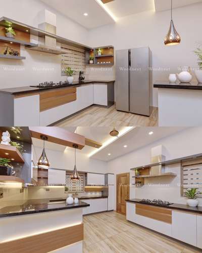 Kitchen, Lighting, Home Decor, Storage Designs by Interior Designer Woodnest  Developers, Thrissur | Kolo
