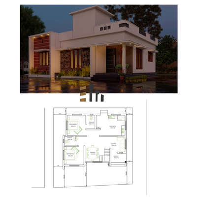 Exterior, Plans Designs by Architect bihash arshak, Palakkad | Kolo