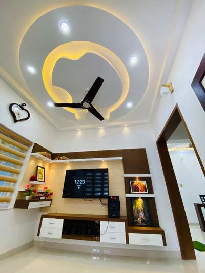 Living, Ceiling, Lighting, Storage, Home Decor Designs by Home Owner Vysakh Myd, Thrissur | Kolo