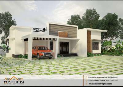 Exterior Designs by Civil Engineer Hyphenbuilders abdazeez, Kannur | Kolo