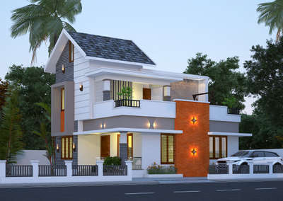 Exterior, Lighting Designs by Civil Engineer JINESH  T, Palakkad | Kolo