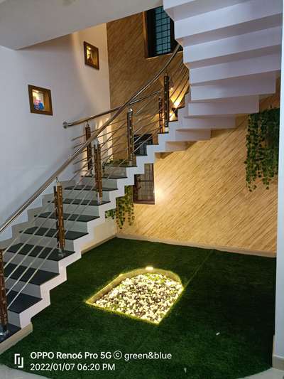 Flooring, Staircase, Storage, Wall, Home Decor Designs by Interior Designer chanjal ps, Thrissur | Kolo