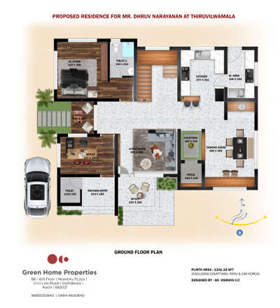 Plans Designs by Architect DEEPU S KIRAN, Ernakulam | Kolo