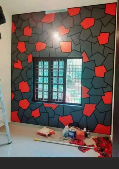 Window Designs by Painting Works Sarath salahudheen, Pathanamthitta | Kolo