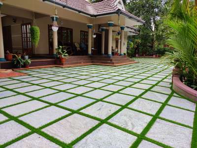Outdoor, Flooring, Exterior Designs by Architect Rajan Daniel , Kottayam | Kolo