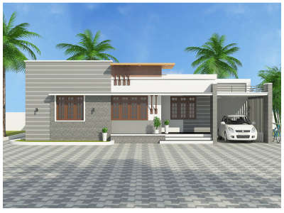 Exterior Designs by Interior Designer BIBIN BALAN, Thrissur | Kolo