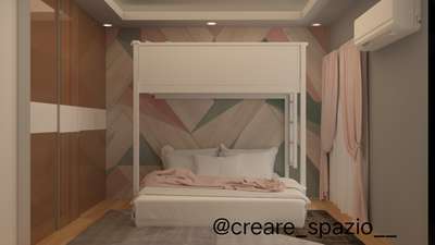 Furniture, Storage, Bedroom, Wall Designs by Interior Designer shabnam jahan, Faridabad | Kolo