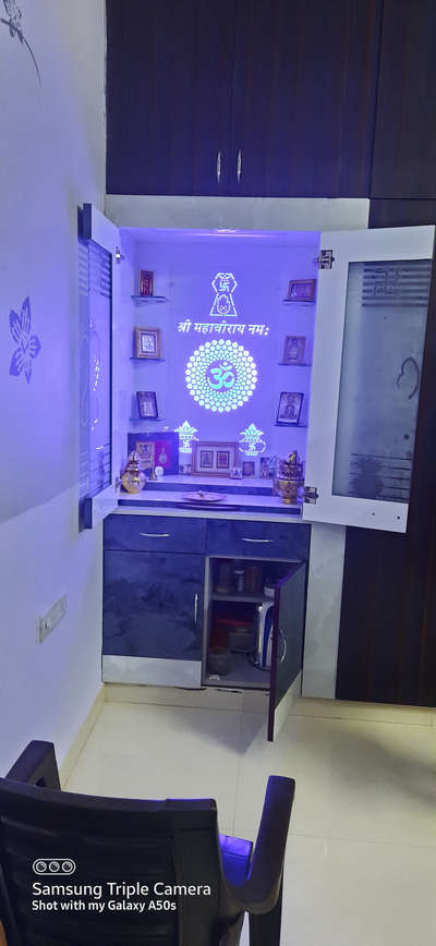 Prayer Room, Storage Designs by Carpenter Sangram Singh, Jaipur | Kolo