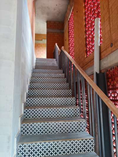 Staircase Designs by Architect Vishnu V S, Palakkad | Kolo