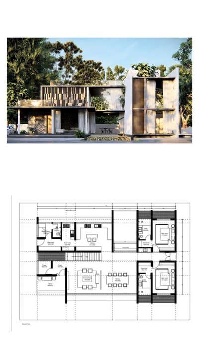 Exterior, Plans Designs by Architect matfy designs, Kozhikode | Kolo