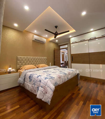 Bedroom, Ceiling, Furniture, Lighting, Storage Designs by Building Supplies OXY INTERIO, Ernakulam | Kolo