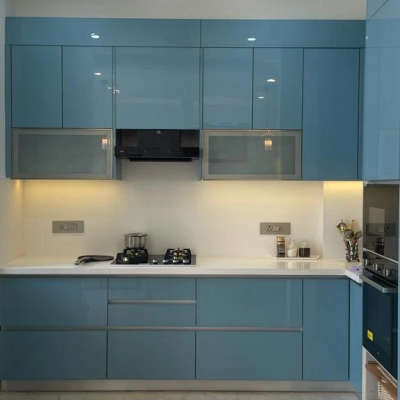 Kitchen, Lighting, Storage Designs by Interior Designer Sierra Interiors, Gurugram | Kolo