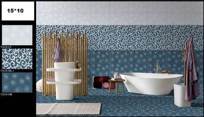 Bathroom, Wall Designs by Building Supplies Ammar S, Kozhikode | Kolo