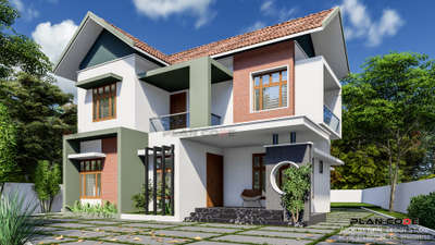 Exterior Designs by 3D & CAD Mujeeb Rahman, Malappuram | Kolo