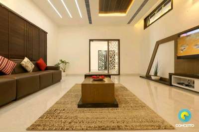 Furniture, Lighting, Living, Ceiling, Table, Storage Designs by Architect Concetto Design Co, Malappuram | Kolo