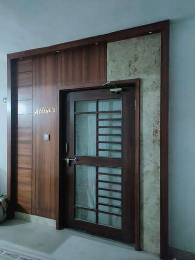Door, Wall Designs by Contractor Shravan Suthar, Bhopal | Kolo