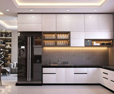 Lighting, Kitchen, Storage Designs by Interior Designer Råvi Patidar, Jaipur | Kolo