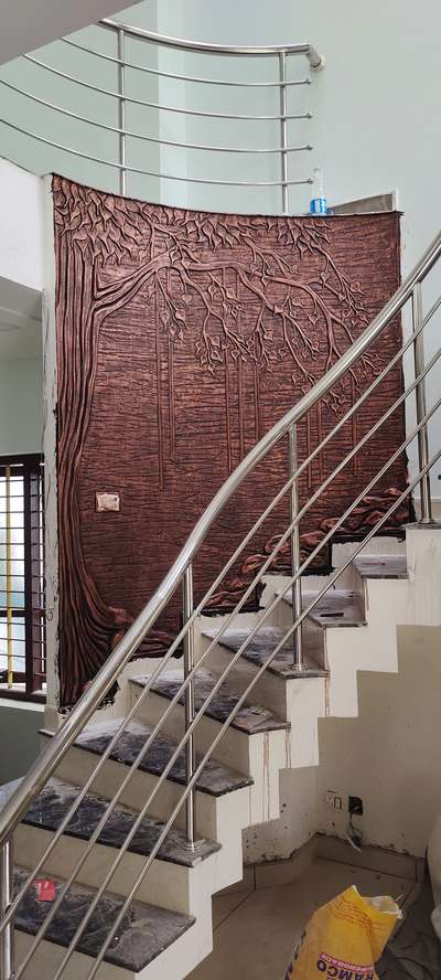 Staircase Designs by Building Supplies Satheesh Satheesh, Kollam | Kolo