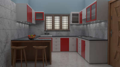 Kitchen, Storage Designs by 3D & CAD Abdulsalam nm, Thrissur | Kolo