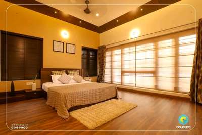 Furniture, Storage, Bedroom, Wall, Window Designs by Architect Concetto Design Co, Malappuram | Kolo