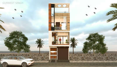 Exterior Designs by 3D & CAD Meet S, Faridabad | Kolo