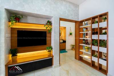 Living, Lighting, Storage Designs by Interior Designer Dream Heaven  Architects  interiors , Ernakulam | Kolo