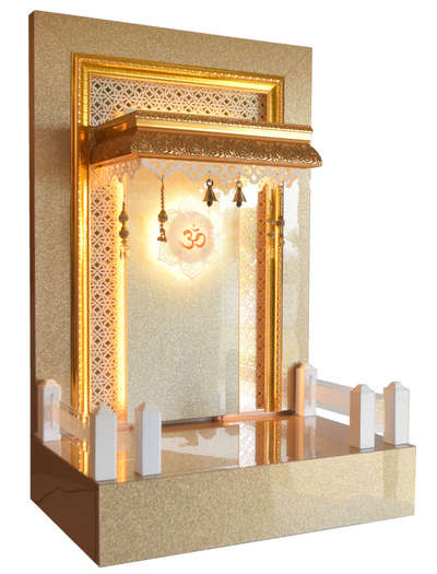 Lighting, Prayer Room Designs by Interior Designer Azzo Home Painting Solution, Delhi | Kolo
