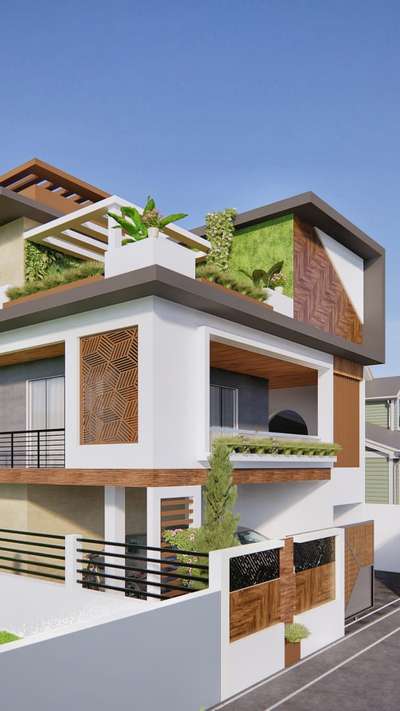 Exterior Designs by Civil Engineer RAHUL RAJ, Alappuzha | Kolo