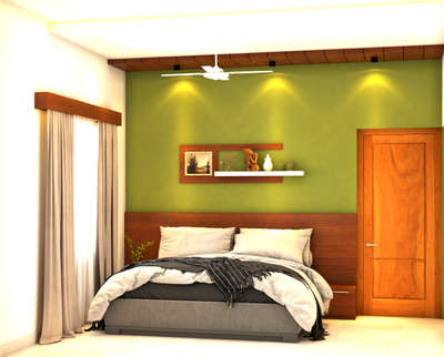 Furniture, Lighting, Storage, Bedroom Designs by Interior Designer Visakh Krishna, Kottayam | Kolo