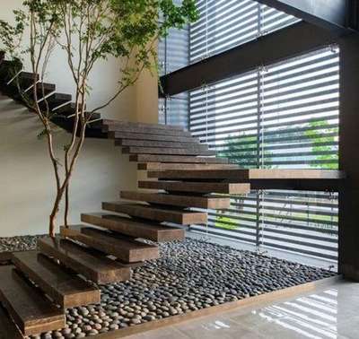 Staircase Designs by Contractor vishnu V V, Thrissur | Kolo