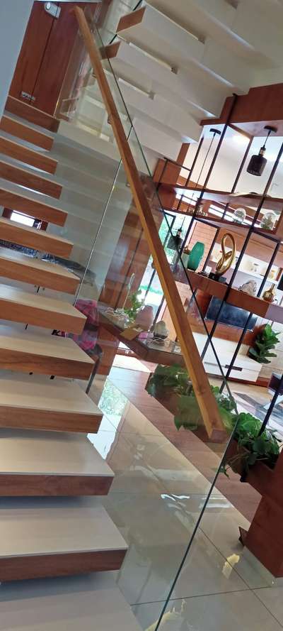 Staircase Designs by Carpenter Sandeep Kolappuram, Malappuram | Kolo