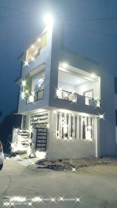 Exterior, Lighting Designs by Contractor DINESH G GOSWAMI, Indore | Kolo